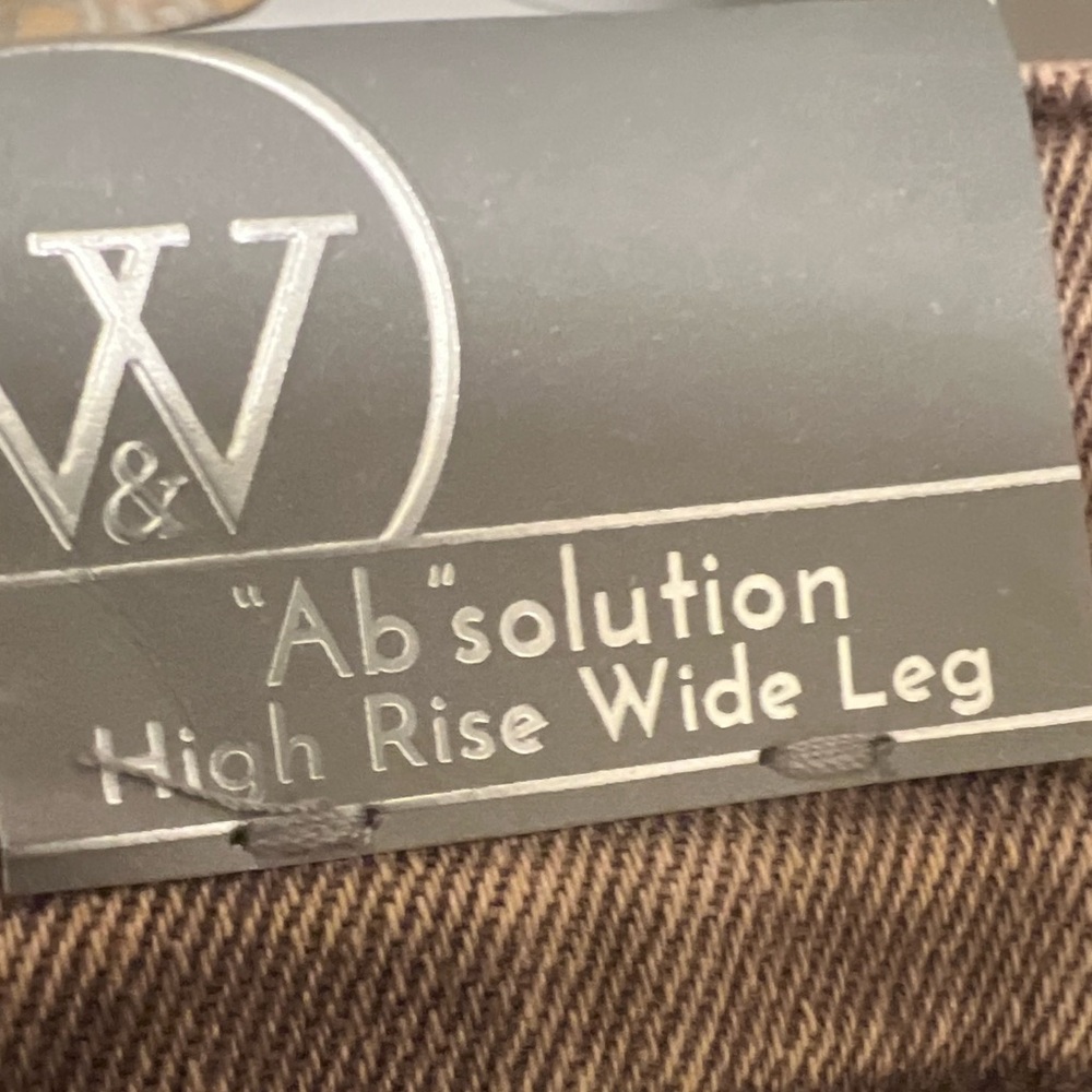 Wit & Wisdom Washed Mocha Wide Jeans - Picture 11 of 12
